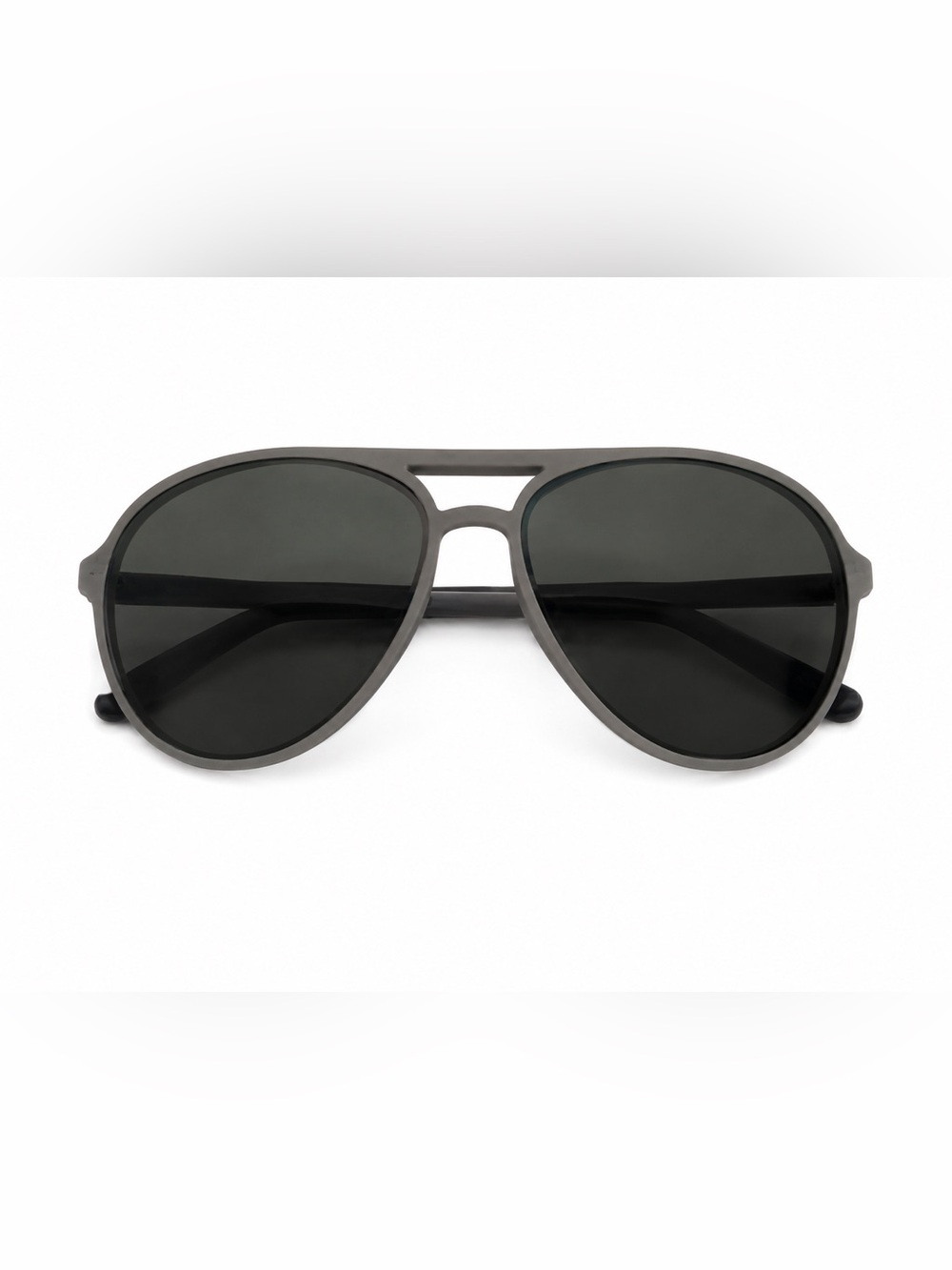 Goodr Clubhouse Closeout Golf Aviator Sunglasses Black Gray Polarized